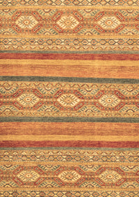 Abstract Brown Modern Rug, abs2506brn