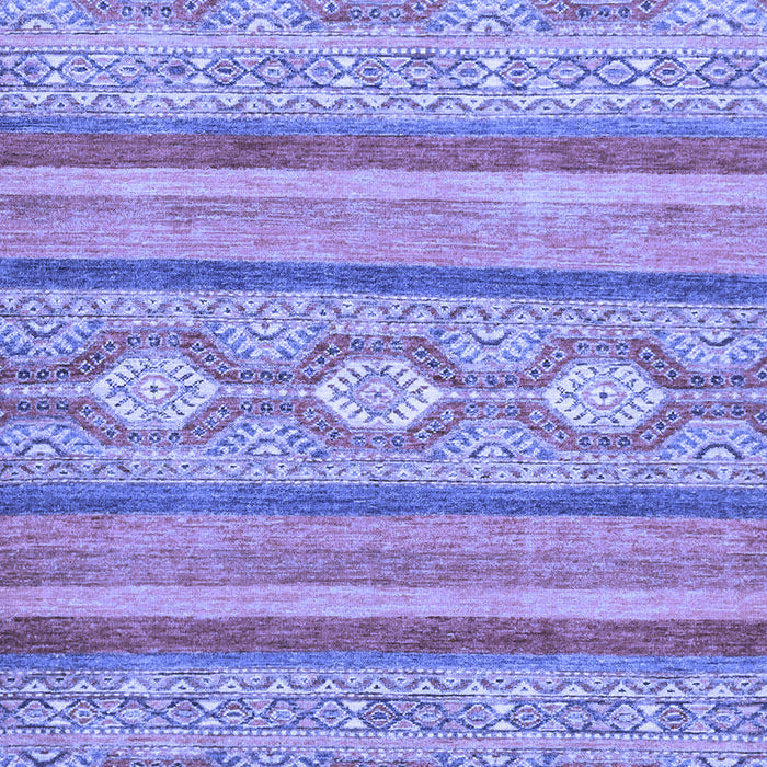 Abstract Blue Modern Rug, abs2506blu