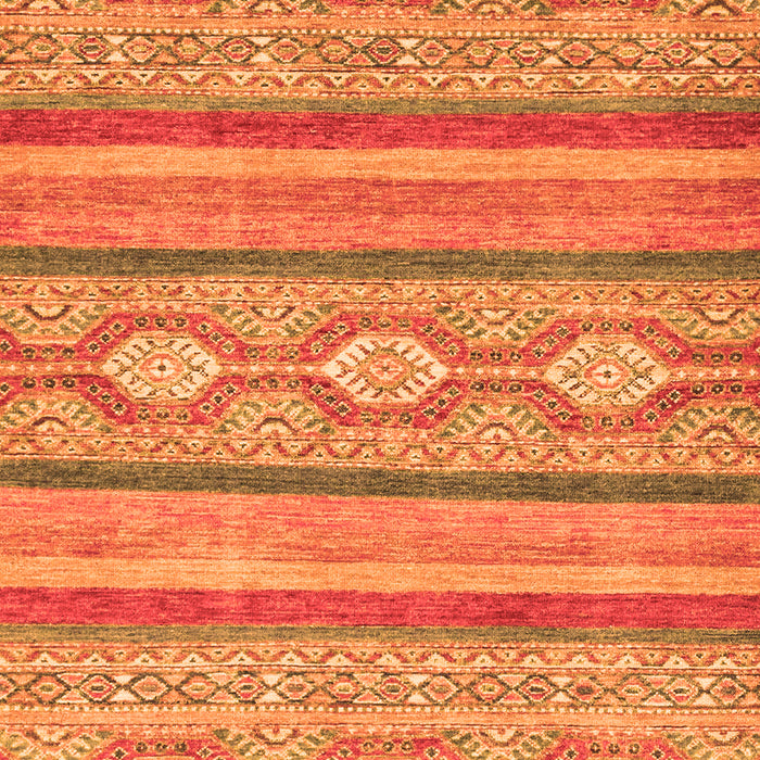 Abstract Orange Modern Rug, abs2506org