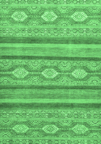 Abstract Emerald Green Modern Rug, abs2506emgrn