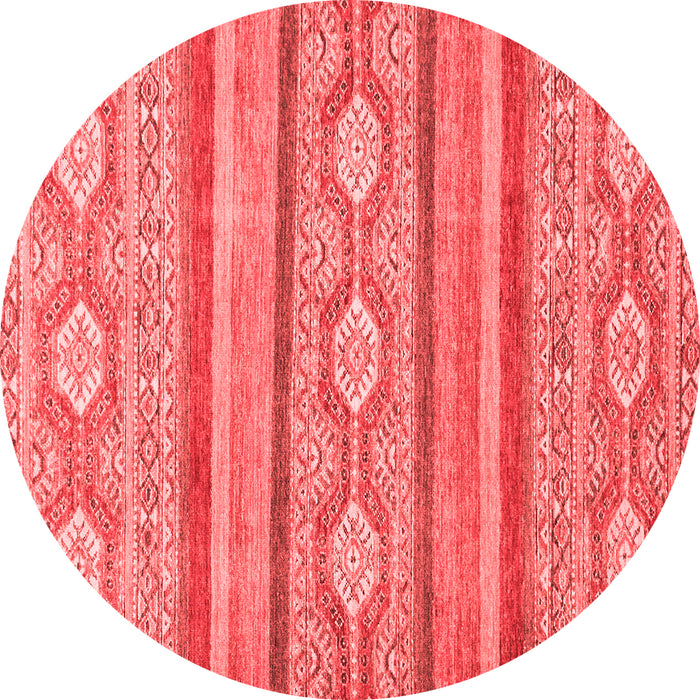 Machine Washable Abstract Red Modern Rug, wshabs2506red