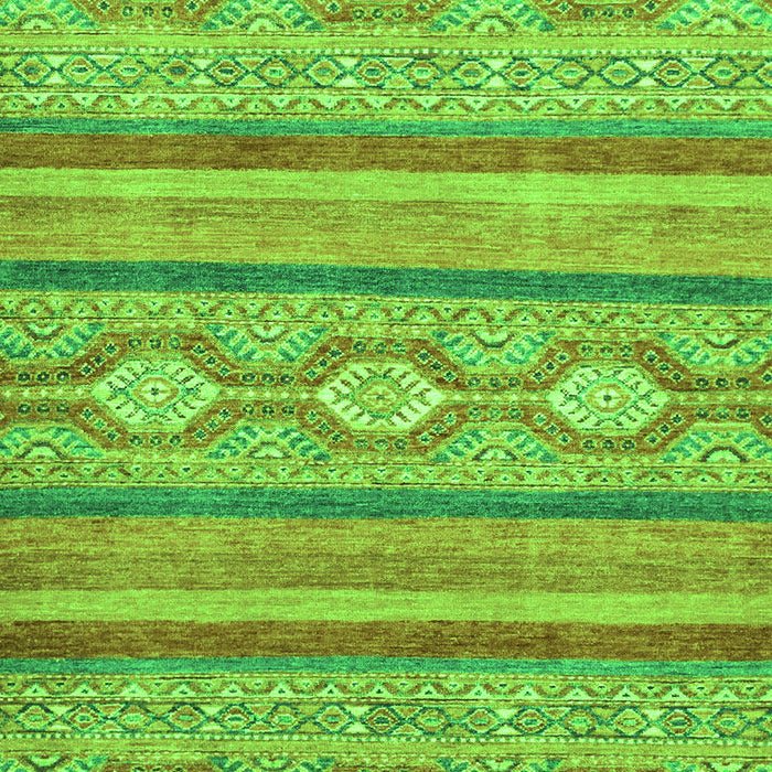 Machine Washable Abstract Green Modern Area Rugs, wshabs2506grn