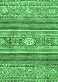 Abstract Emerald Green Modern Rug, abs2507emgrn