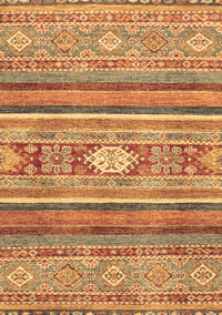 Abstract Brown Modern Rug, abs2507brn