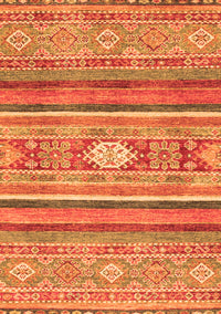 Abstract Orange Modern Rug, abs2507org