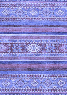 Abstract Blue Modern Rug, abs2507blu