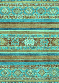 Abstract Turquoise Modern Rug, abs2507turq