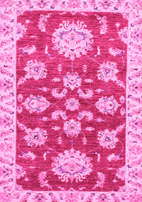 Oriental Pink Traditional Rug, abs2508pnk