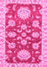 Oriental Pink Traditional Rug, abs2508pnk