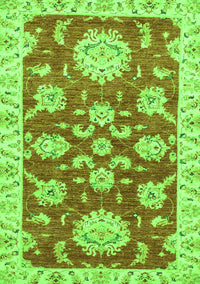 Oriental Green Traditional Rug, abs2508grn