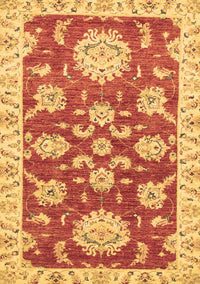 Oriental Brown Traditional Rug, abs2508brn