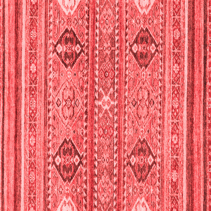 Machine Washable Abstract Red Modern Rug, wshabs2509red