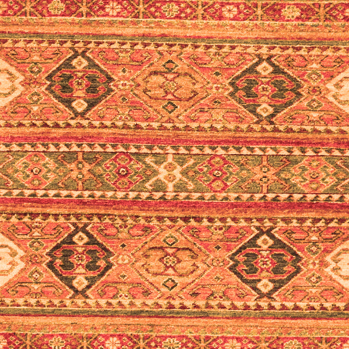 Machine Washable Abstract Orange Modern Area Rugs, wshabs2509org