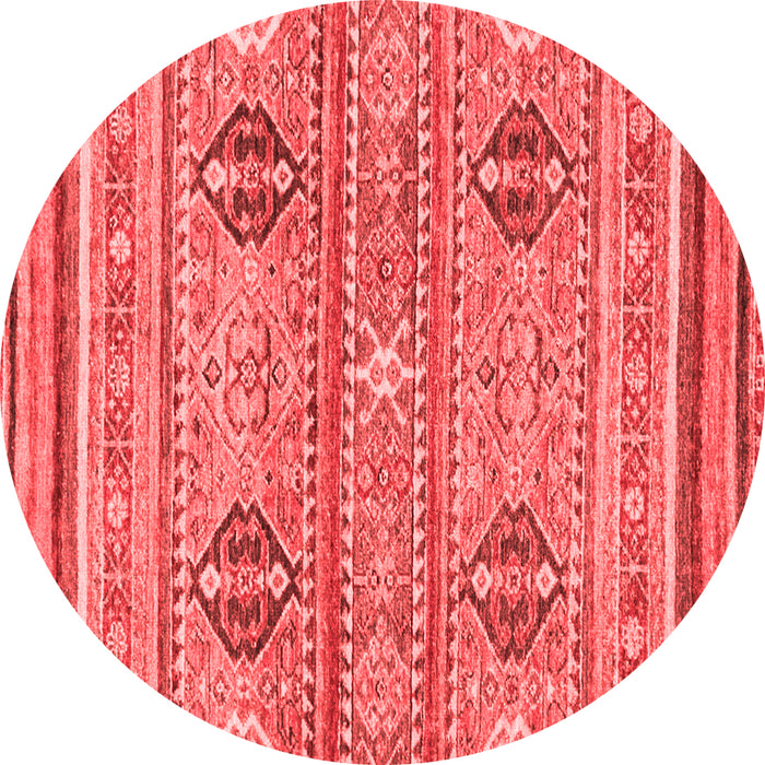 Abstract Red Modern Rug, abs2509red