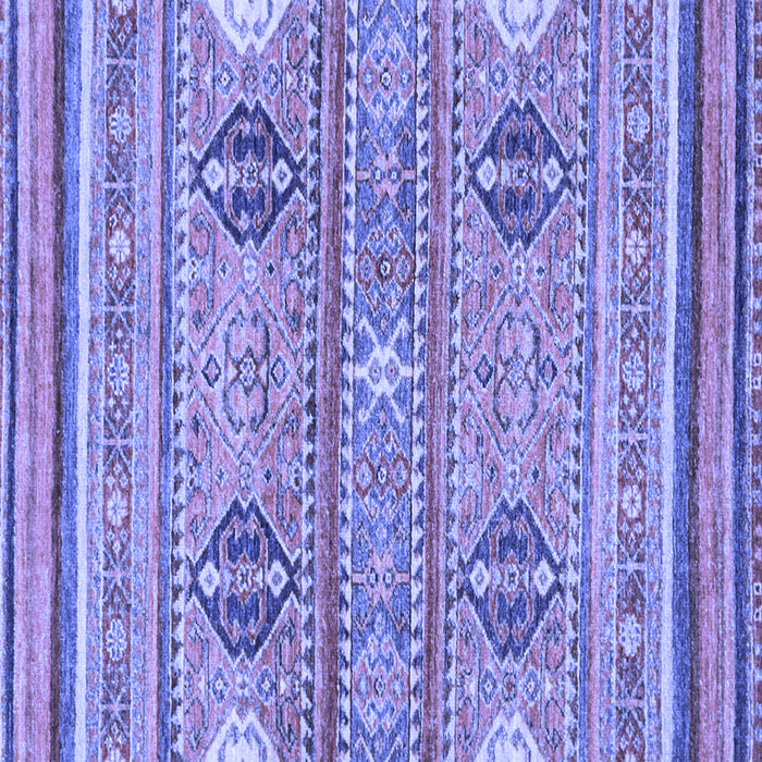 Square Machine Washable Abstract Blue Modern Rug, wshabs2509blu