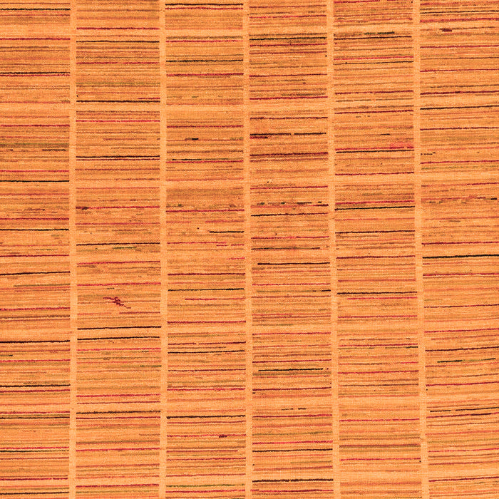 Checkered Orange Modern Rug, abs250org