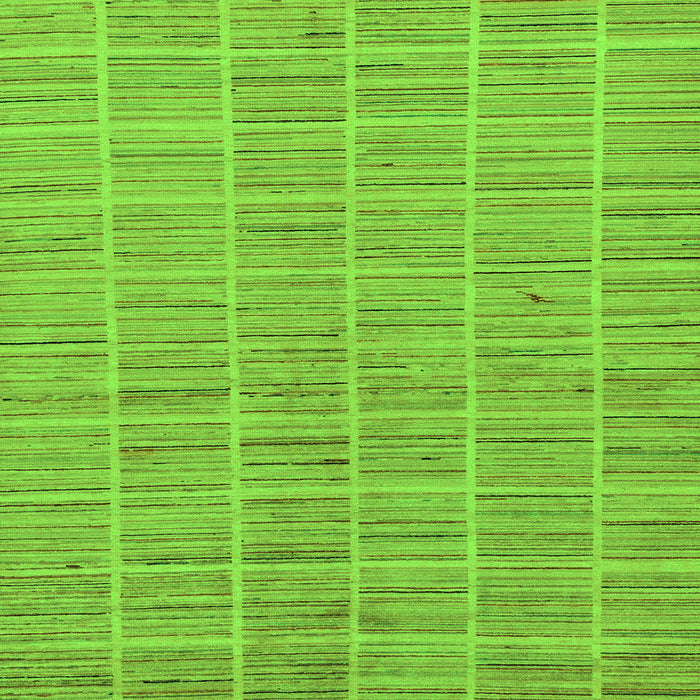 Square Checkered Green Modern Rug, abs250grn