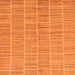 Square Checkered Orange Modern Rug, abs250org