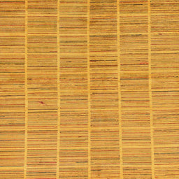 Square Machine Washable Abstract Orange Rug, wshabs250