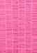 Checkered Pink Modern Rug, abs250pnk