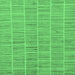 Square Machine Washable Checkered Emerald Green Modern Area Rugs, wshabs250emgrn