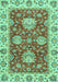 Oriental Turquoise Traditional Rug, abs2510turq