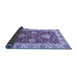 Sideview of Oriental Blue Traditional Rug, abs2510blu