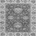 Square Oriental Gray Traditional Rug, abs2510gry