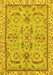 Oriental Yellow Traditional Rug, abs2511yw