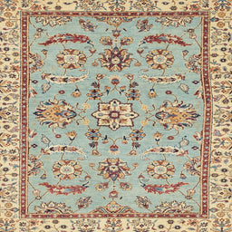 Square Machine Washable Abstract Dark Gold Brown Rug, wshabs2511