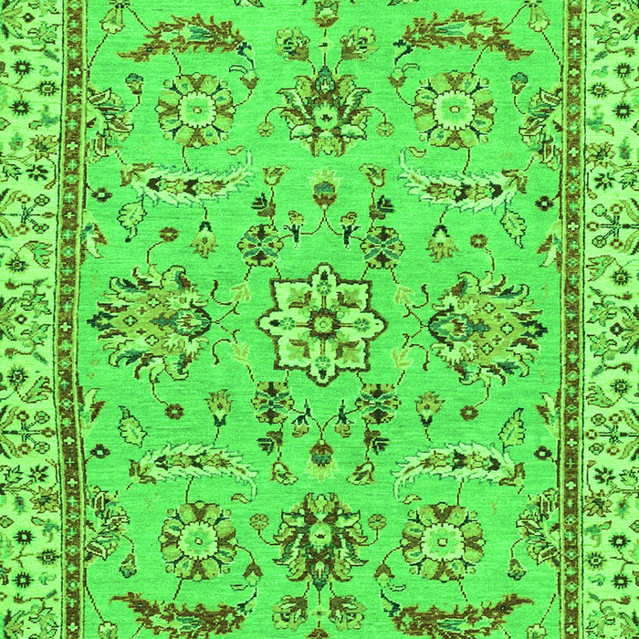 Oriental Green Traditional Rug, abs2511grn