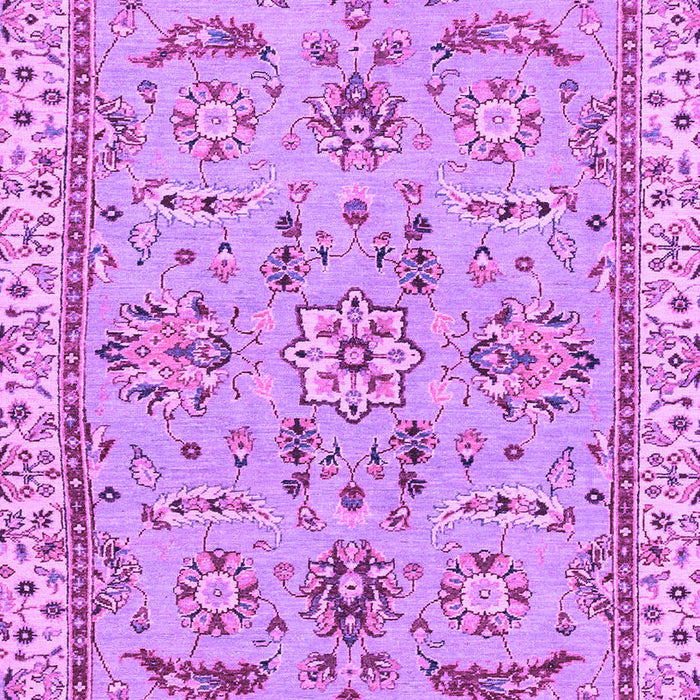 Machine Washable Oriental Purple Traditional Area Rugs, wshabs2511pur