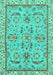 Oriental Turquoise Traditional Rug, abs2511turq