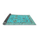 Sideview of Oriental Light Blue Traditional Rug, abs2511lblu