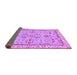 Sideview of Oriental Purple Traditional Rug, abs2511pur