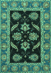 Oriental Turquoise Traditional Rug, abs2512turq