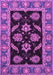 Oriental Purple Traditional Rug, abs2512pur