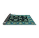 Sideview of Oriental Light Blue Traditional Rug, abs2512lblu