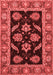 Oriental Red Traditional Area Rugs