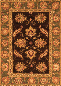 Oriental Orange Traditional Rug, abs2512org