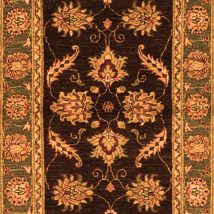 Oriental Orange Traditional Rug, abs2512org