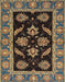 Abstract Bakers Brown Oriental Rug, abs2512