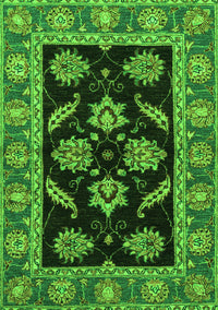 Oriental Green Traditional Rug, abs2512grn