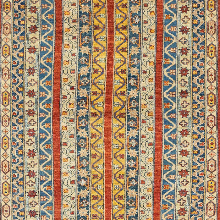 Abstract Yellow Modern Rug, abs2513