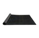 Sideview of Abstract Mid Gray Modern Rug, abs2514