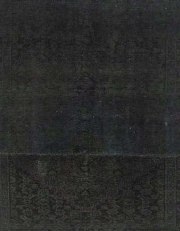 Machine Washable Abstract Midnight Gray Rug, wshabs2514
