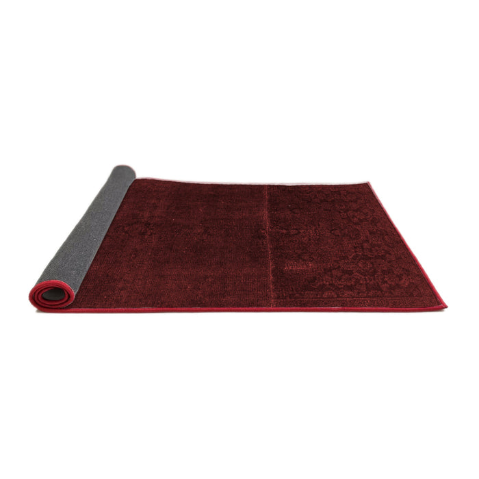 Abstract Red Modern Area Rugs