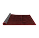 Abstract Red Modern Area Rugs