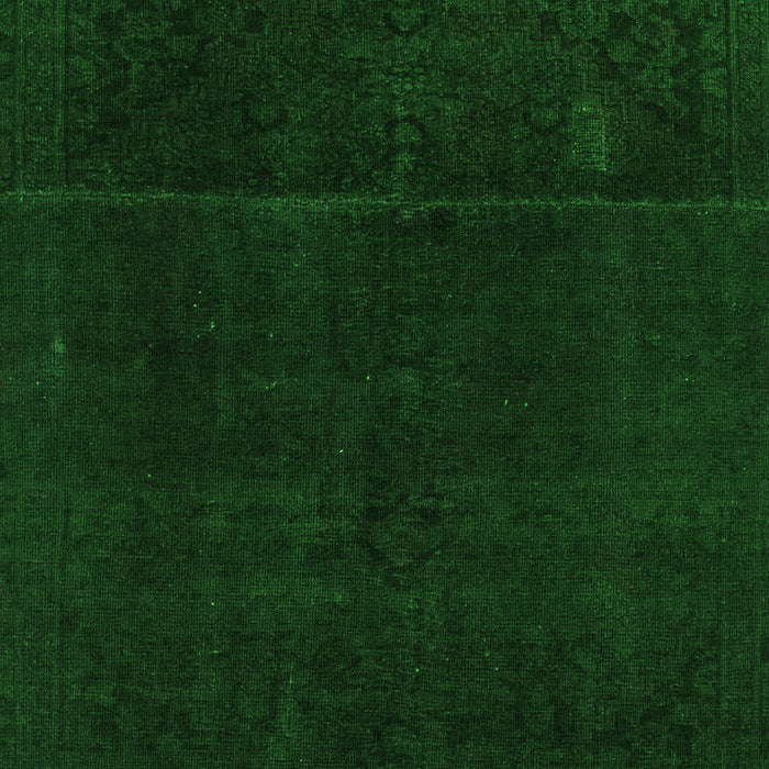 Abstract Green Modern Rug, abs2514grn