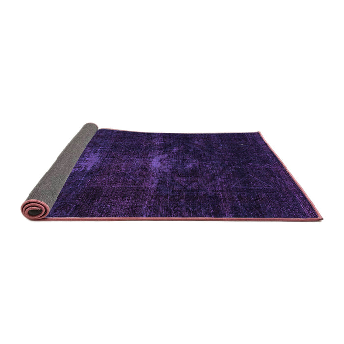 Sideview of Persian Purple Bohemian Rug, abs2515pur